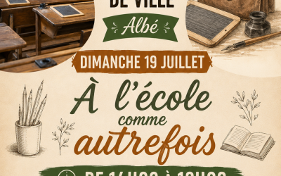 Dimanche 19 juillet, à l’école comme autrefois :
