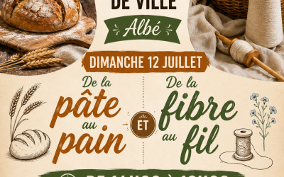 Dimanche 12 juillet, animation pâte et fil, une question de savoir-faire et de patience